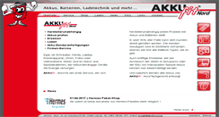 Desktop Screenshot of akkufit-nord.de